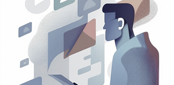 Innovative technology illustration